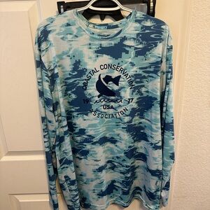 Blue Long Sleeve Tee